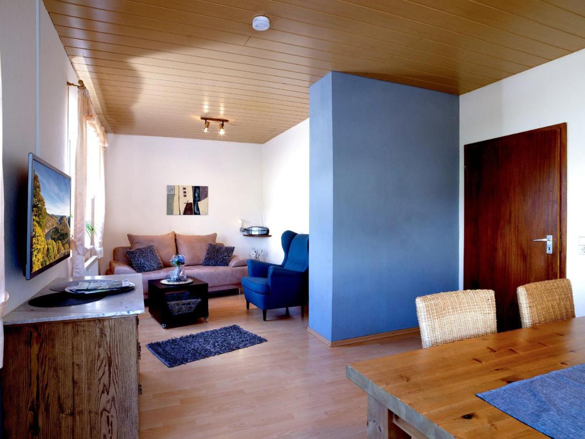 Ferienwohnung Am Gaesschen Scheiden Dış mekan fotoğraf